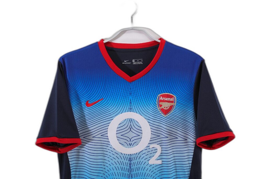 Maillot Arsenal Extérieur 2002/04 Bleu