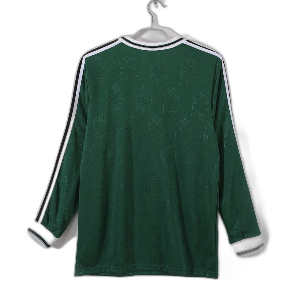Maillot Deportivo La Coruña Extérieur 1999/00 Vert - Manches Longues
