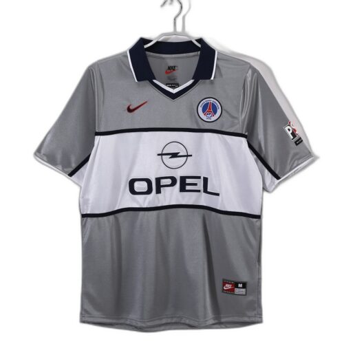 Maillot Paris Saint-Germain Extérieur 2000/01 Gris