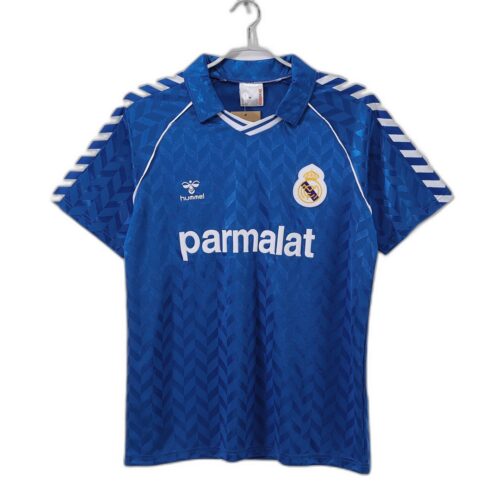 Maillot Real Madrid Extérieur 1986/87 Bleu