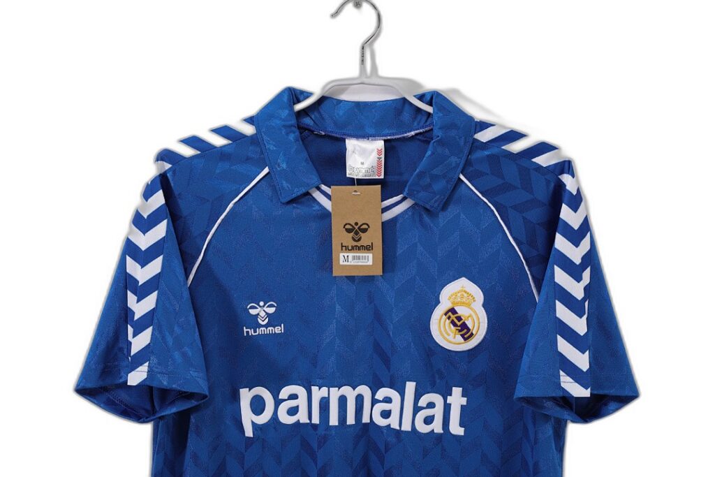 Maillot Real Madrid Extérieur 1986/87 Bleu