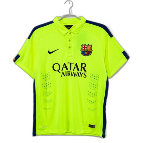 Maillot FC Barcelone Third 2014/15 Vert Fluo