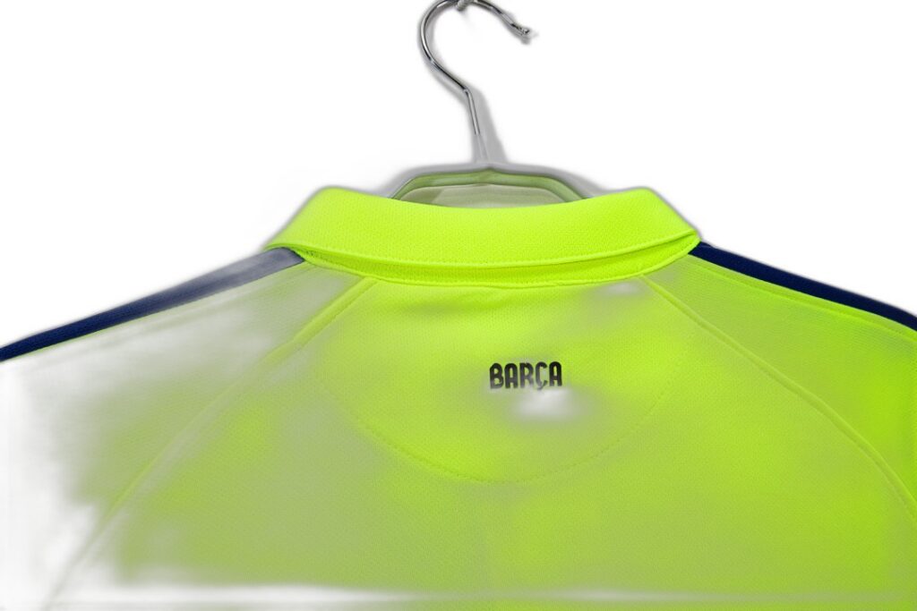 Maillot FC Barcelone Third 2014/15 Vert Fluo