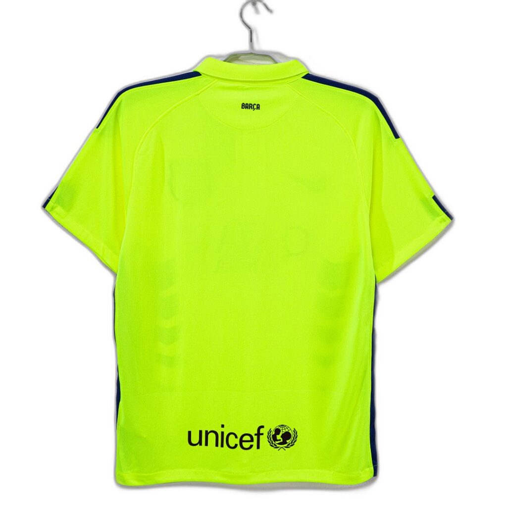 Maillot FC Barcelone Third 2014/15 Vert Fluo