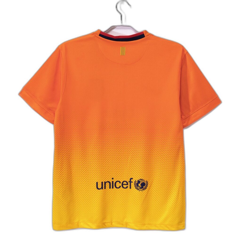 Maillot FC Barcelone Extérieur 2012/13 Orange
