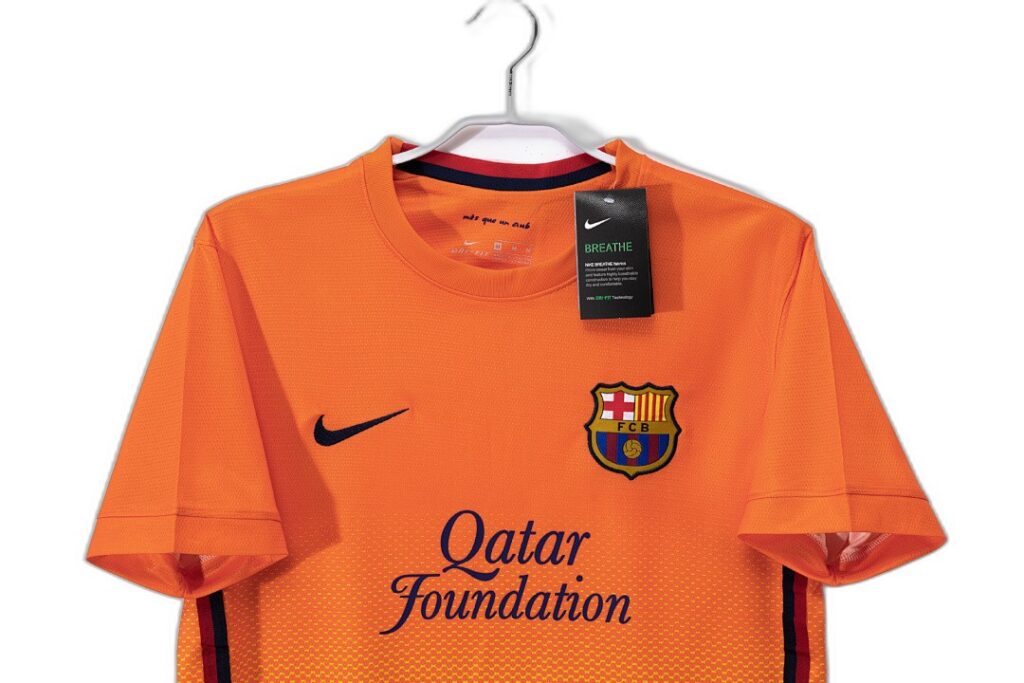 Maillot FC Barcelone Extérieur 2012/13 Orange