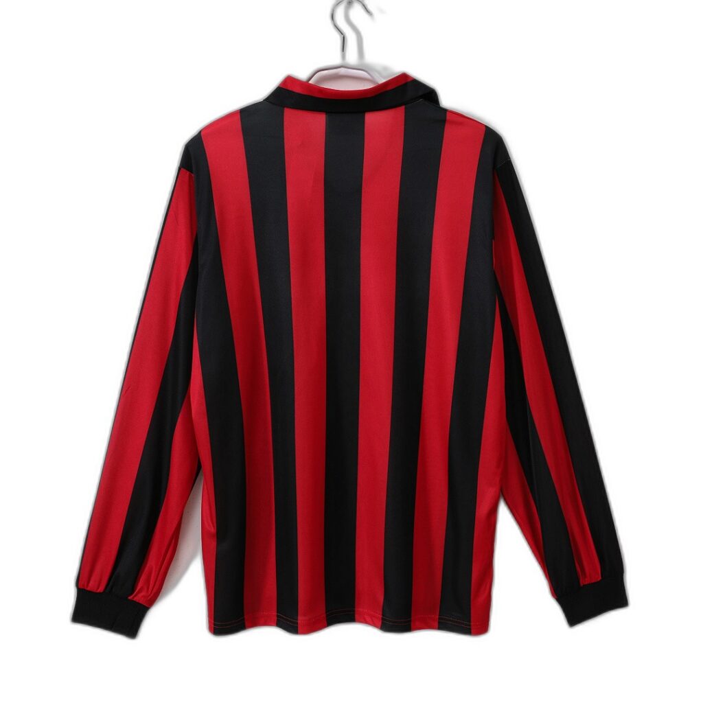 Maillot AC Milan Domicile 1988/89 - Manches Longues