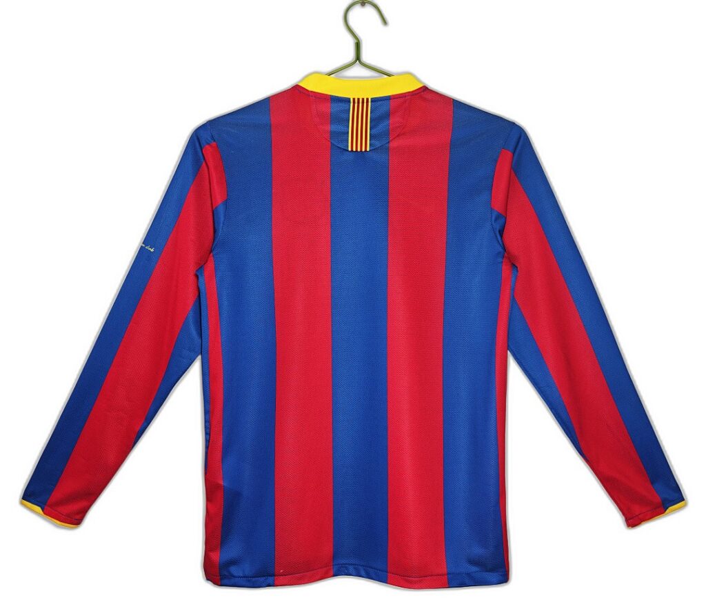 Maillot FC Barcelone Domicile 2010/11 - Manches Longues