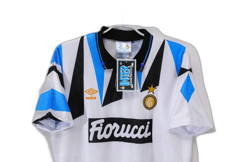 Maillot Inter Milan Extérieur 1992/93 Blanc