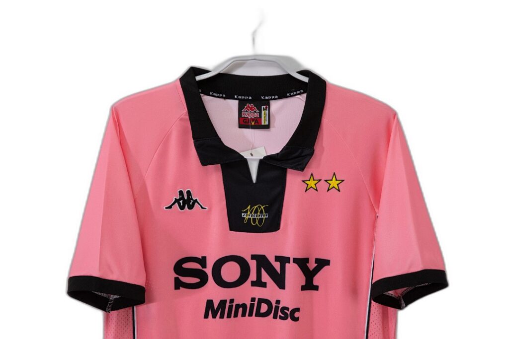 Maillot Juventus Extérieur 1997/98 Rose