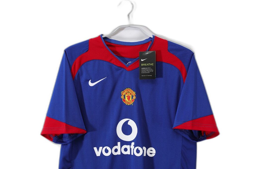 Maillot Manchester United Extérieur 2005/06 Bleu