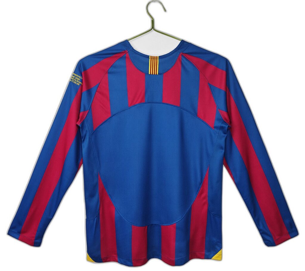 Maillot FC Barcelone Domicile 2005/06 - Manches Longues