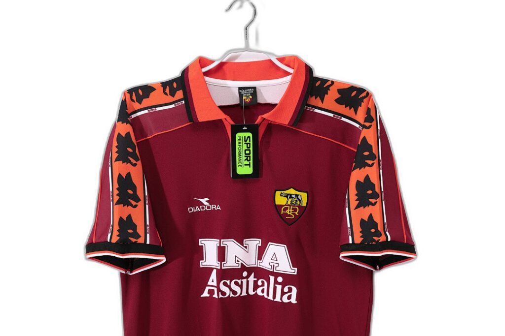 Maillot AS Roma Domicile 1998/99