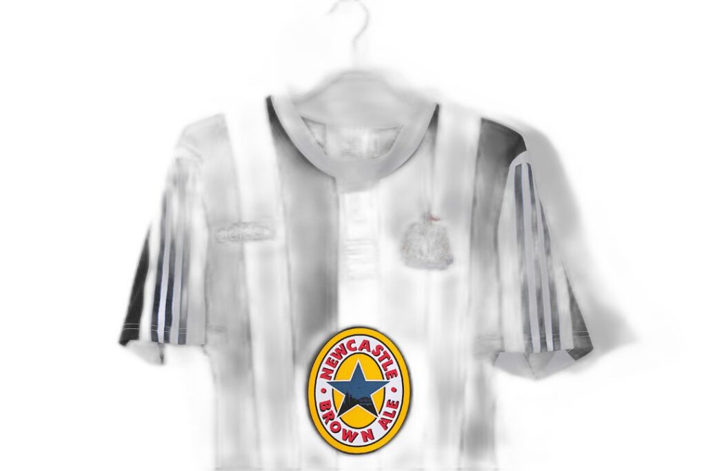 Maillot Newcastle United Domicile 1995/97