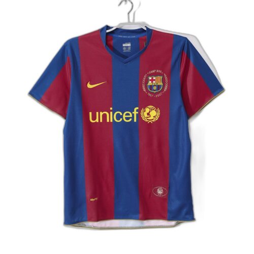 Maillot FC Barcelone Domicile 2007/08