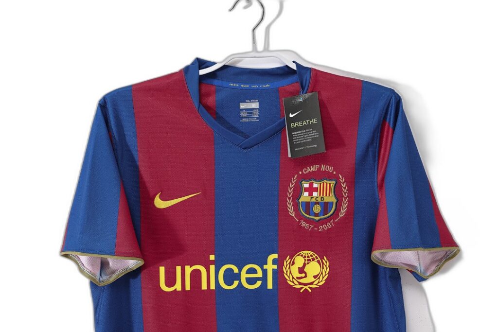 Maillot FC Barcelone Domicile 2007/08
