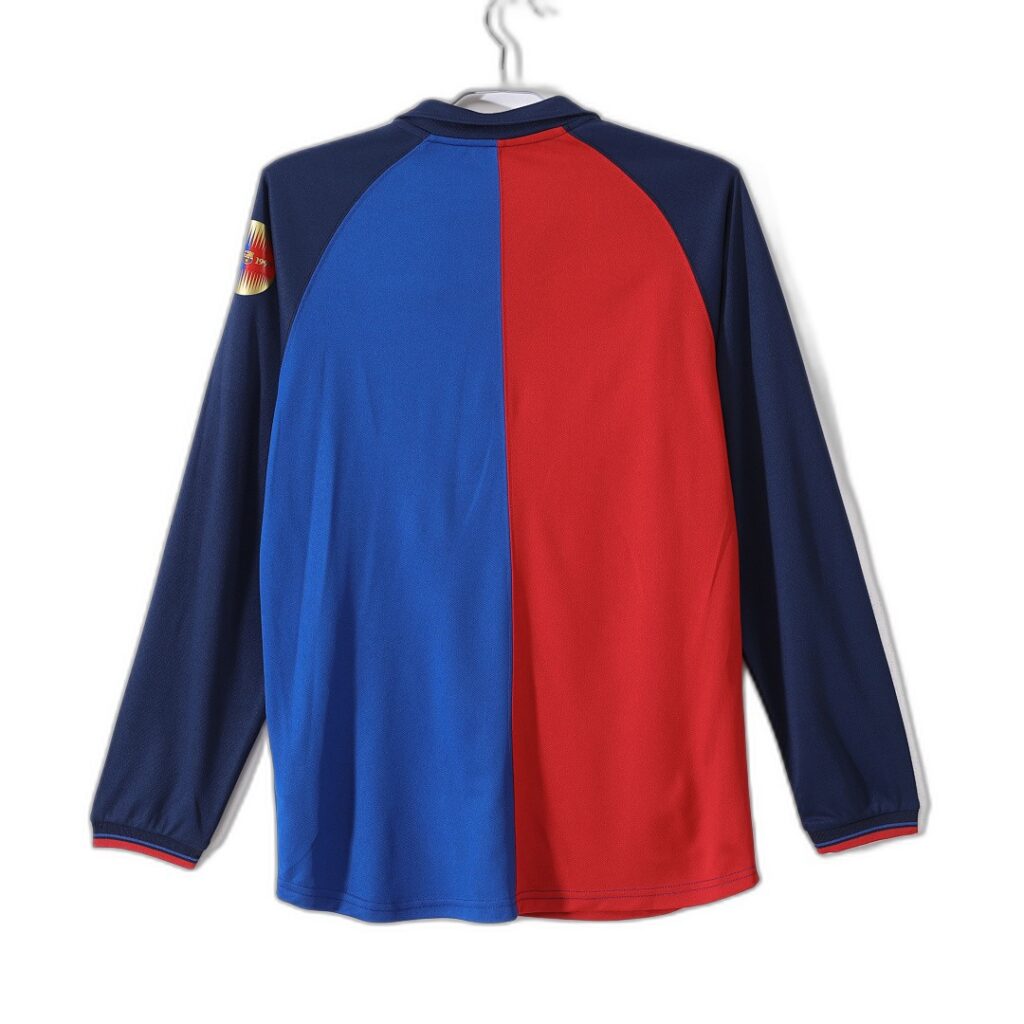 Maillot FC Barcelone Domicile 1999/00 - Manches Longues