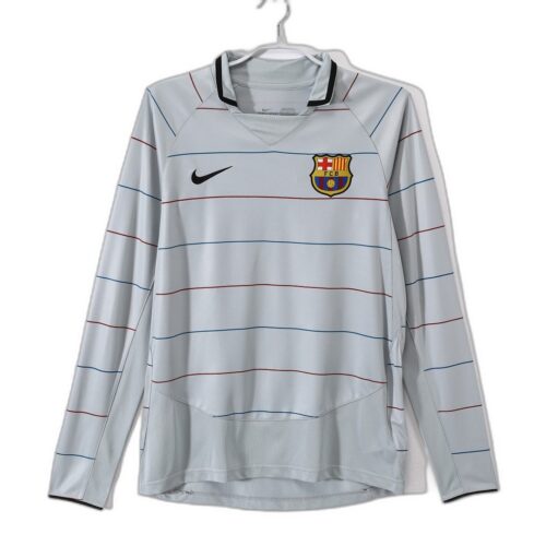 Maillot FC Barcelone Extérieur 2003/04 - Manches Longues