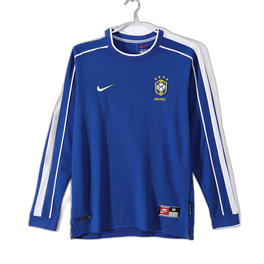 Maillot Brésil Extérieur 1998 - Manches Longues