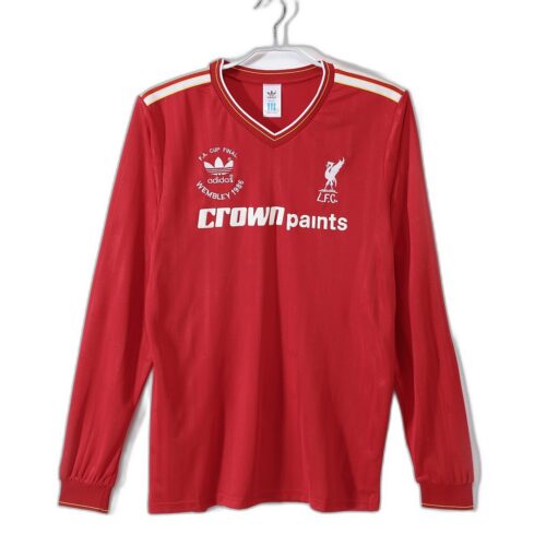 Maillot Liverpool Domicile 1986/87 - Manches Longues