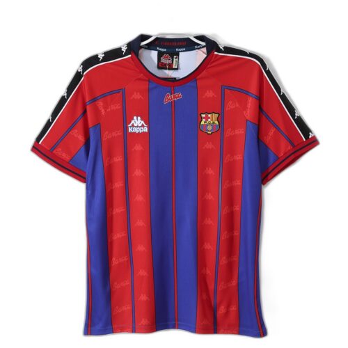 Maillot FC Barcelone Domicile 1997/98