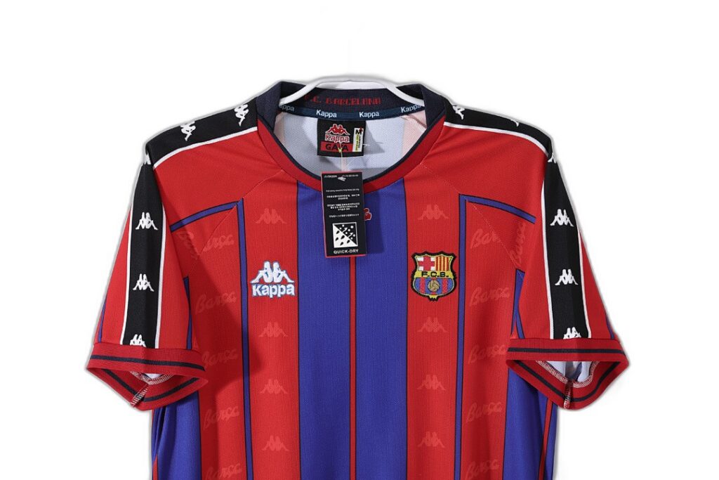 Maillot FC Barcelone Domicile 1997/98