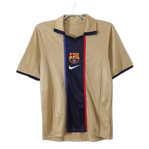 Maillot FC Barcelone Extérieur 2001/02