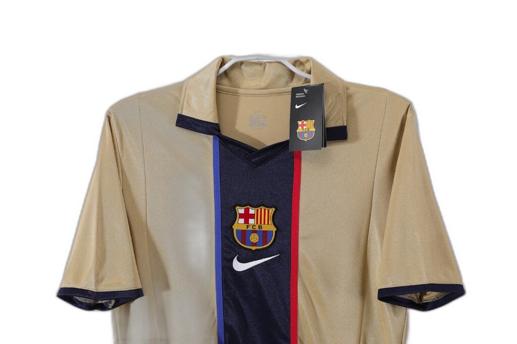 Maillot FC Barcelone Extérieur 2001/02