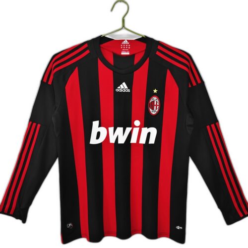 Maillot AC Milan Domicile 2008/09 - Manches Longues
