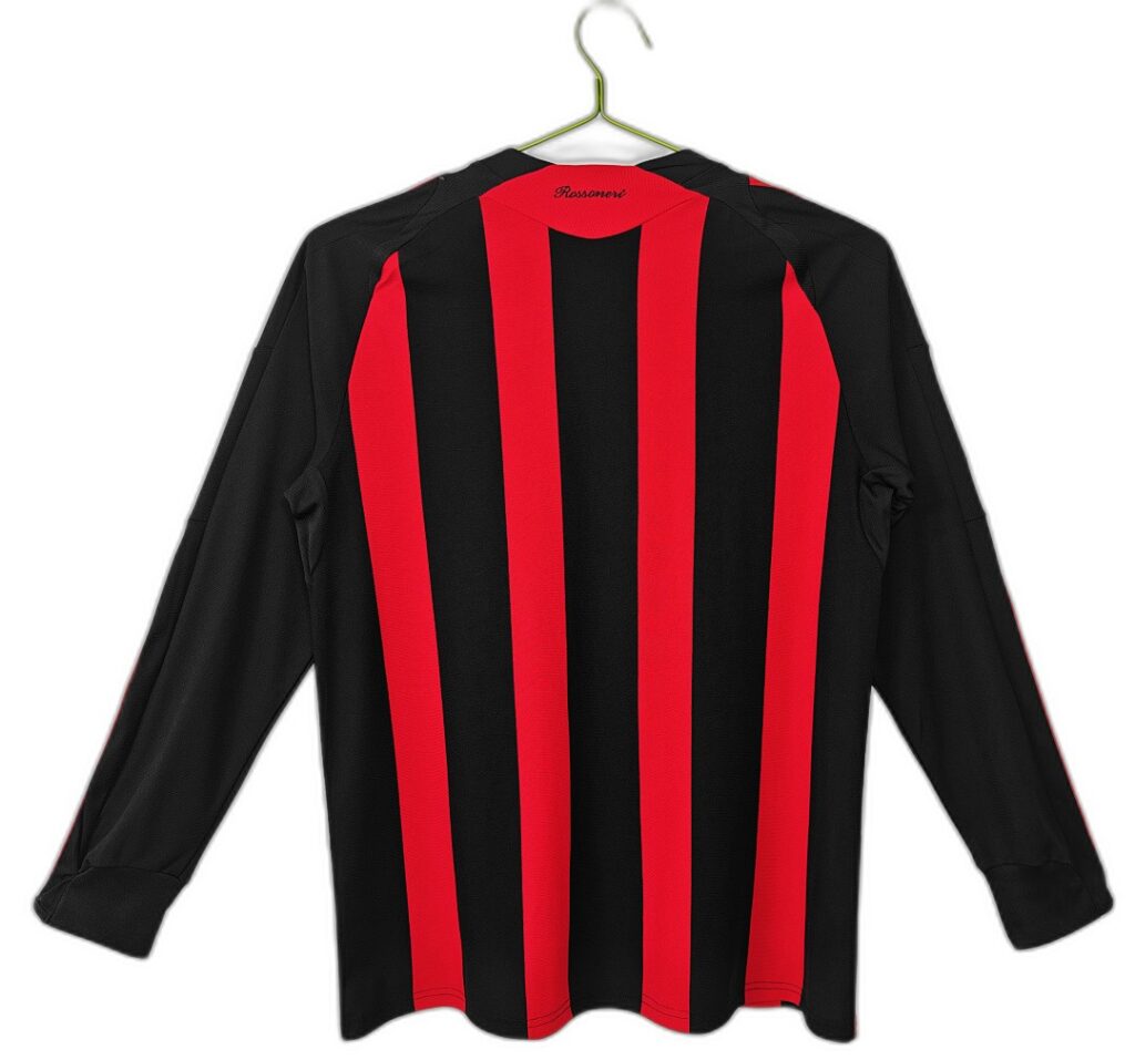 Maillot AC Milan Domicile 2008/09 - Manches Longues