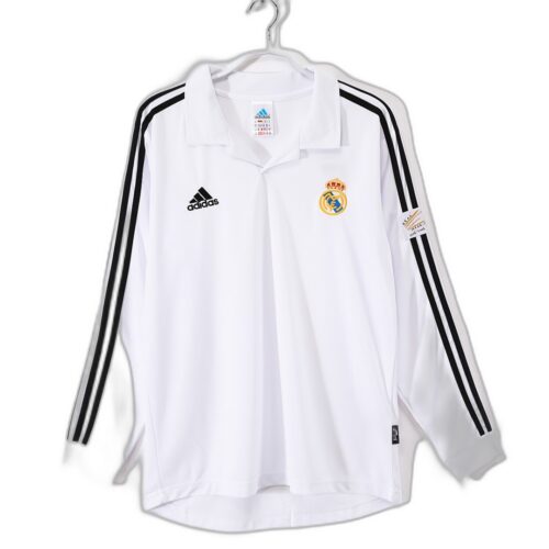 Maillot Real Madrid Domicile 2002/03 - Manches Longues