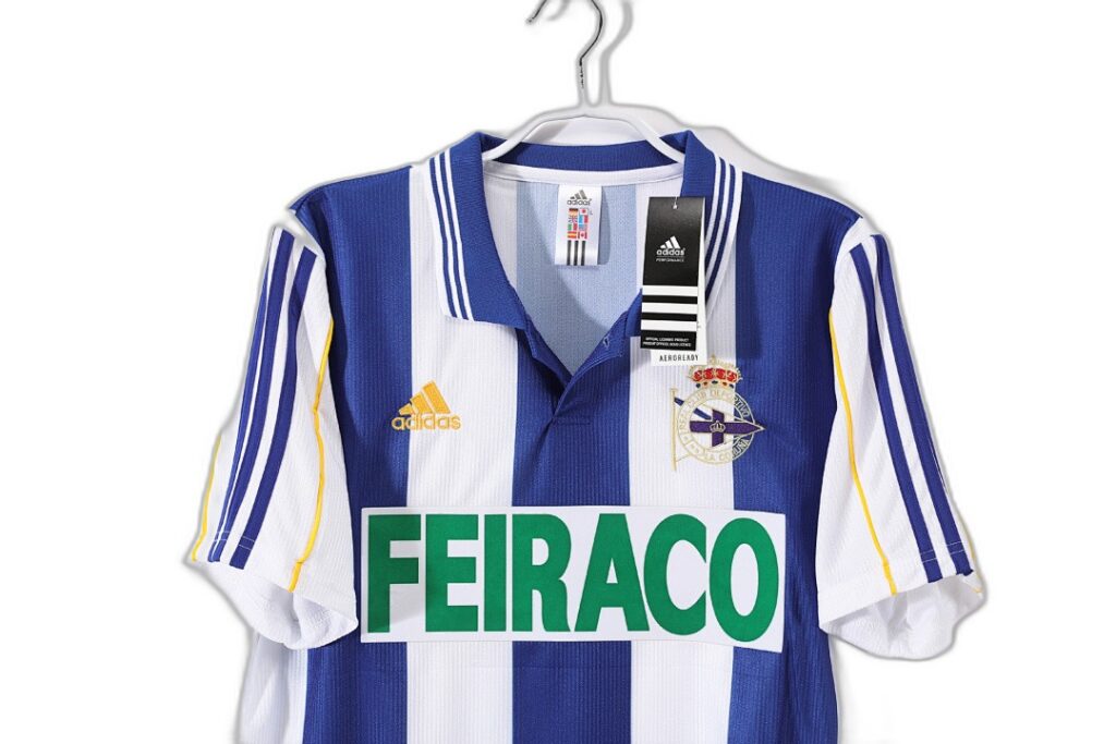 Maillot Deportivo La Coruña Domicile 1999/00
