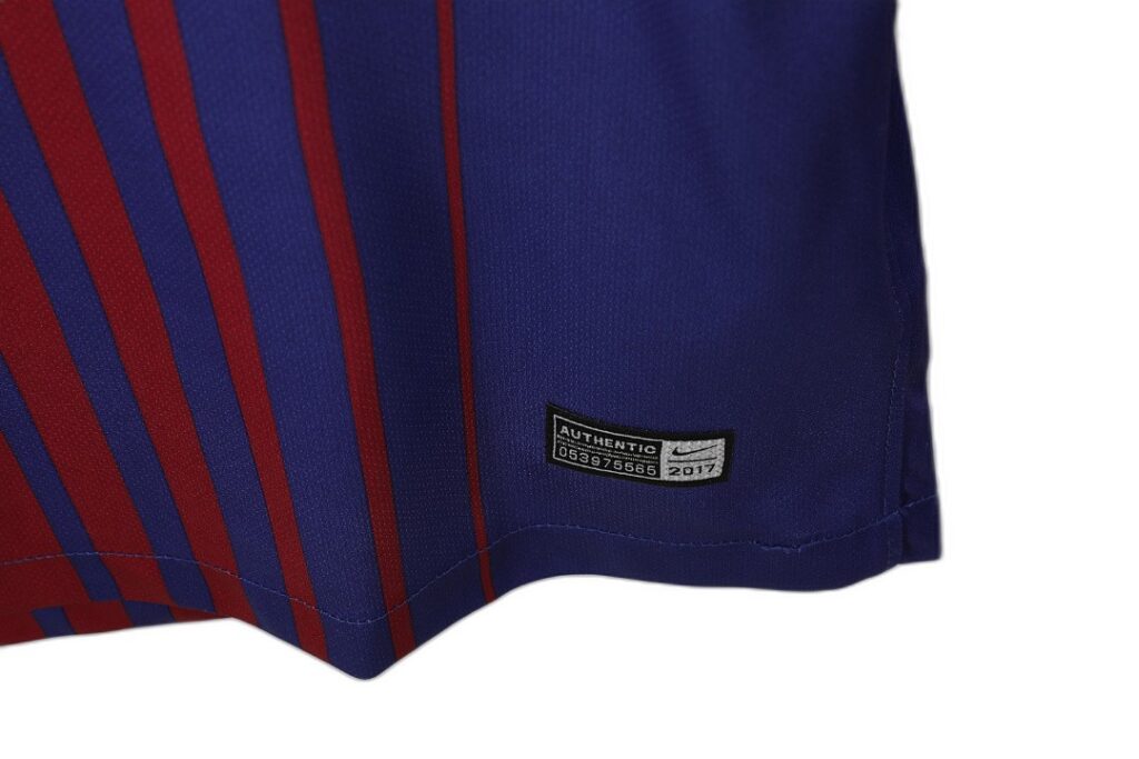 Maillot FC Barcelone Domicile 2017/18 - Manches Longues