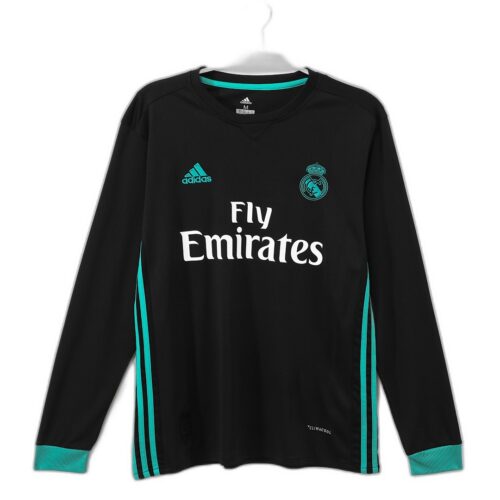 Maillot Real Madrid Extérieur 2017/18 - Manches Longues