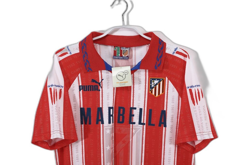 Maillot Atlético Madrid Domicile 1995/96