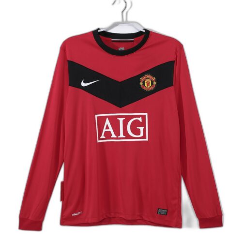 Maillot Manchester United Domicile 2010 - Manches Longues