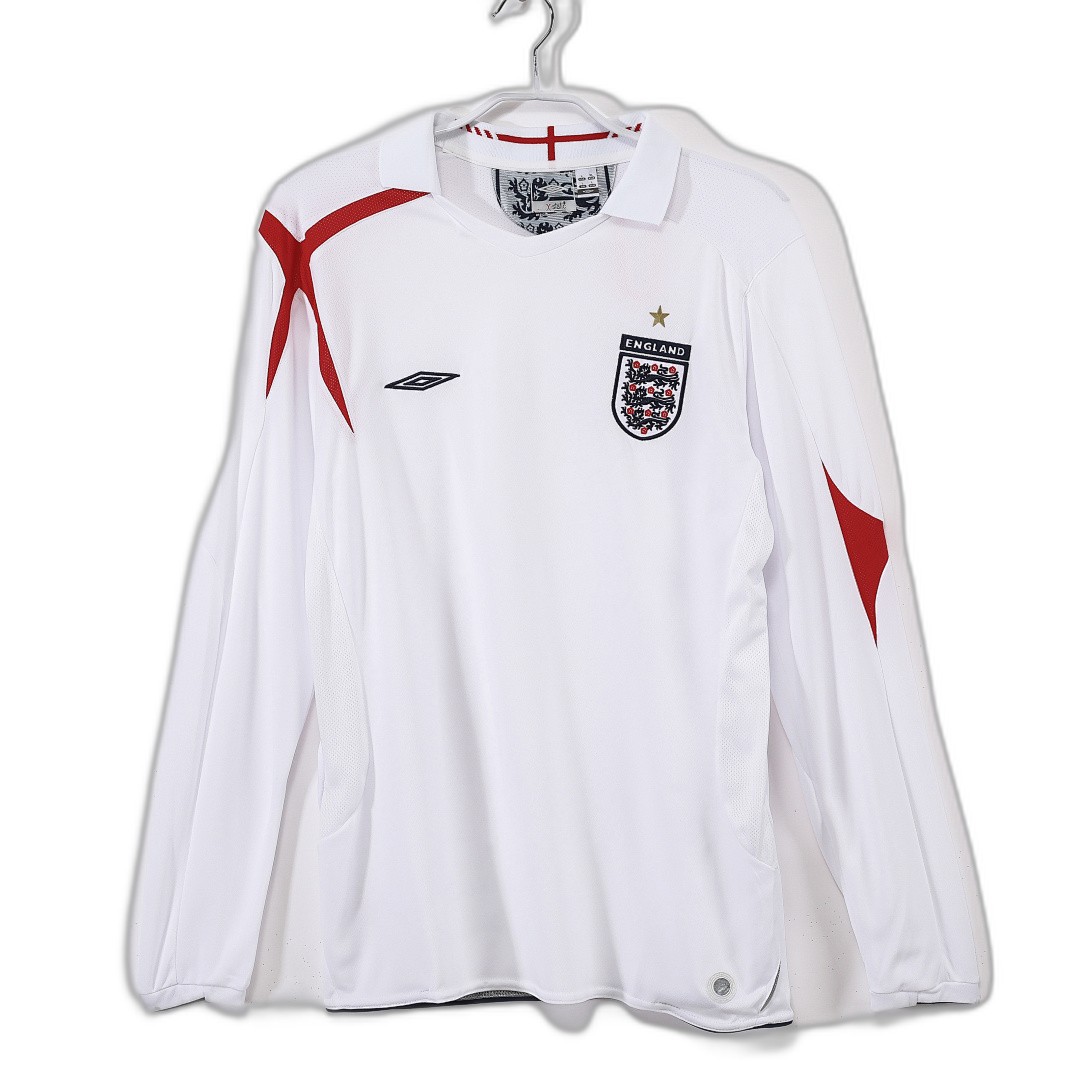 Maillot Angleterre Domicile 2006 - Manches Longues