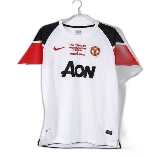 Maillot Manchester United Extérieur 2010/11 Blanc