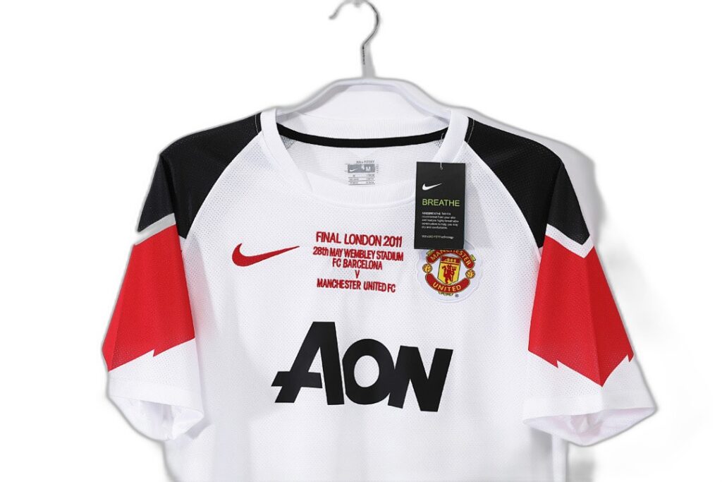 Maillot Manchester United Extérieur 2010/11 Blanc