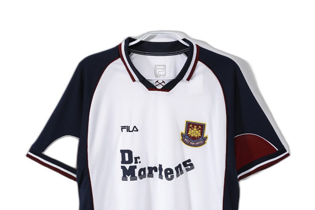 Maillot West Ham United Extérieur 1999/01