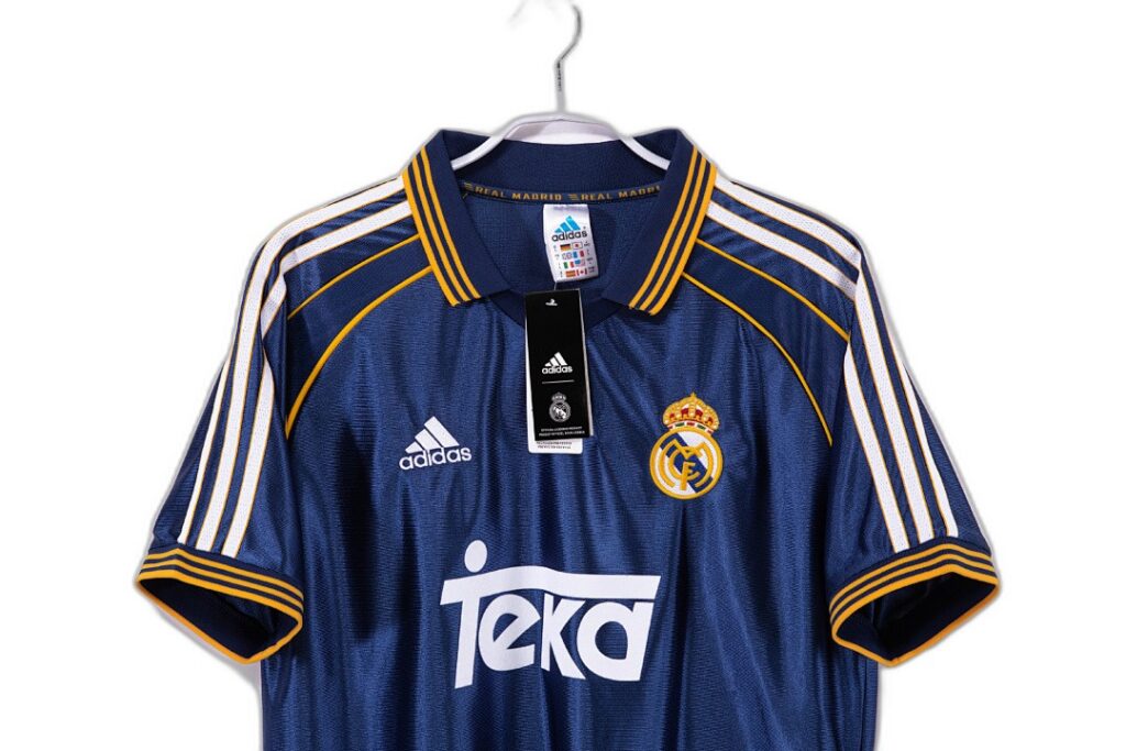 Maillot Real Madrid Third 1998/00 Bleu Royal