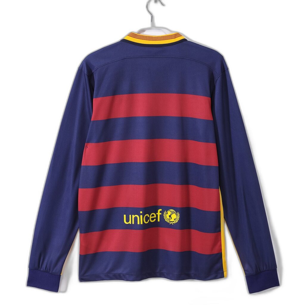 FC Barcelona 2015/16 Home Jersey - Long Sleeve
