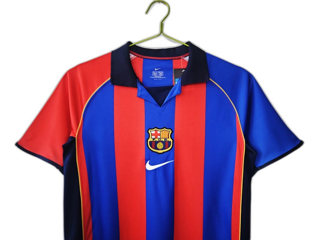 Maillot FC Barcelone Domicile 2001/02