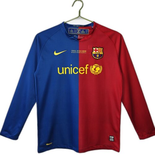 Maillot FC Barcelone Domicile 2008/09 - Manches Longues