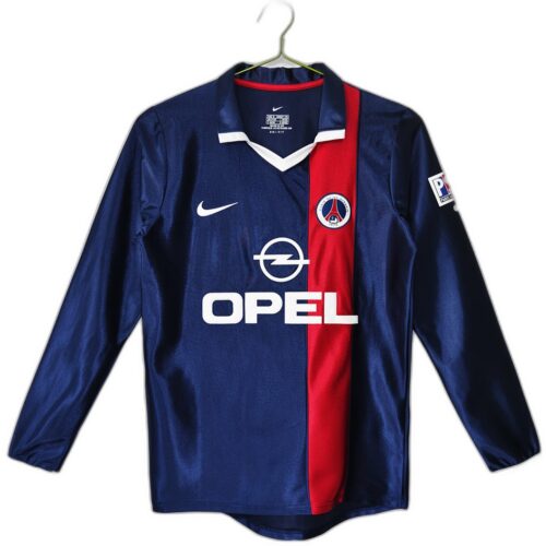 Maillot Paris Saint-Germain Domicile 2001/02 - Manches Longues
