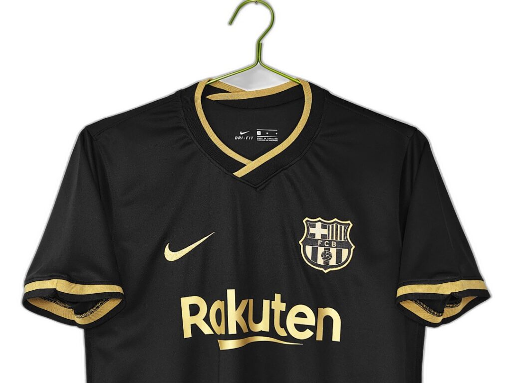 Maillot FC Barcelone Extérieur 2020/21 Noir