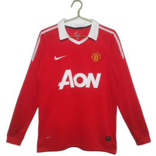Maillot Manchester United Domicile 2010/11 - Manches Longues