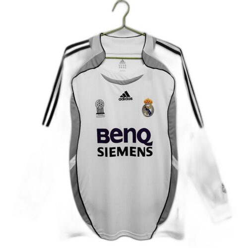 Maillot Real Madrid Domicile 2006/07 - Manches Longues