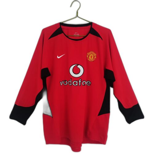 Maillot Manchester United Domicile 2002/04 - Manches Longues
