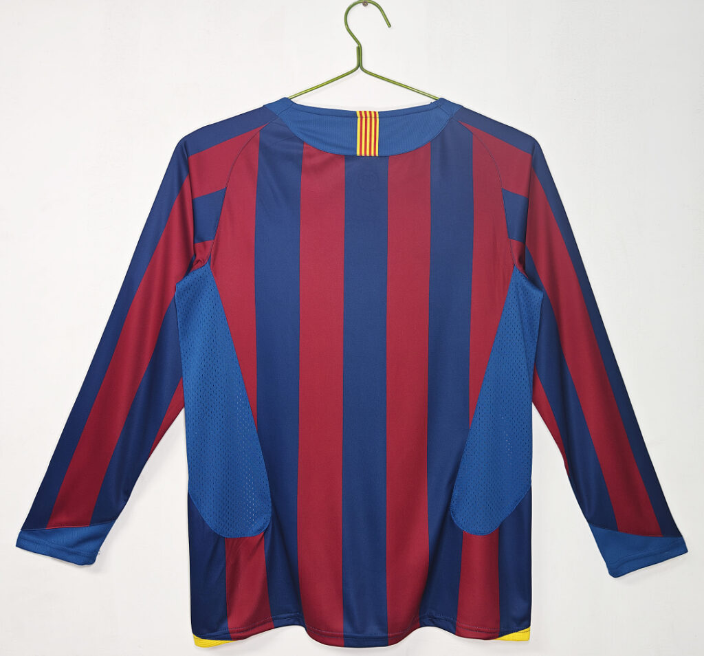 Maillot FC Barcelone Domicile 2005/06 - Manches Longues